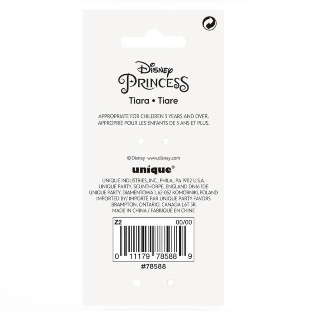 Disney Princess Wearable Electroplated Tiara